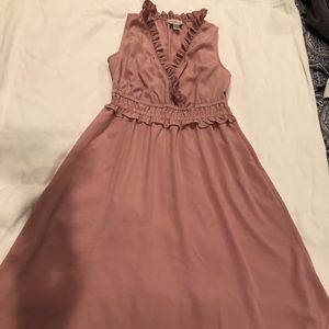 Feminine Blush Dress, Size XS